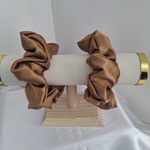 Scrunchie de Satín Oro