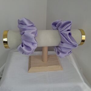 Scrunchie de Satín Lila