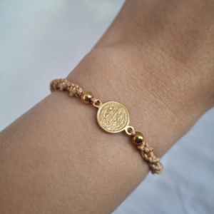 Pulsera San Benito Dorado E