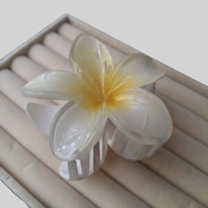 Caimán Flor Grande Blanco y Amarillo