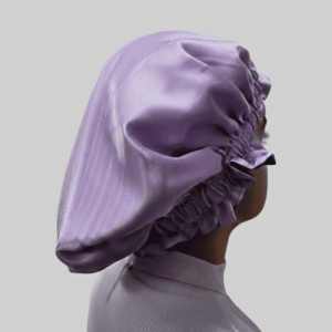 Gorro de Satín Lila