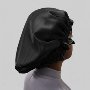 Gorro de Satín Negro